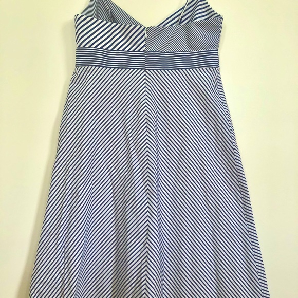 Sweet Stripes in Blue and White Sundress - Picture 6 of 7